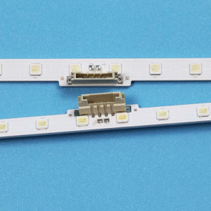 Set barete led tv Samsung 43 inch Qled V9Q6-430SM0-R0; QE43Q60RAT, QE43Q60T; 2 x 38 led Blue, 3V, 463 mm