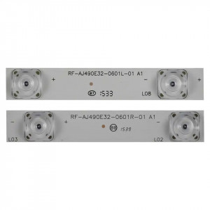 Set barete led tv SHARP, Blaupunkt 49 inch RF-AJ490E32-0601R 497/499mm 12*6led 6v