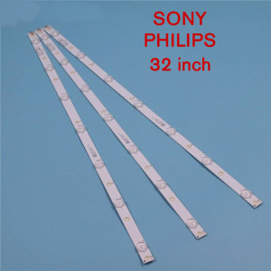 Set barete led tv Sony, Philips 32 inch 620mm, 3v, GJ-2K16 GEMINI-315 D307-V1.1, 3x7led