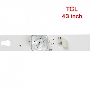 Set barete led tv TCL 43 inch 43D2900, 3 barete 8 leduri patrate