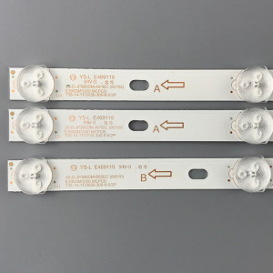 Set barete led TV TCL, AKAI 40 inch, TCL JS-D-JP395DM-A81EC JS-D-JP395DM-B82EC, 3*8led (2A+1B)