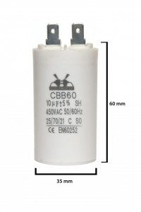 condensator pornire 10 μF 450 V