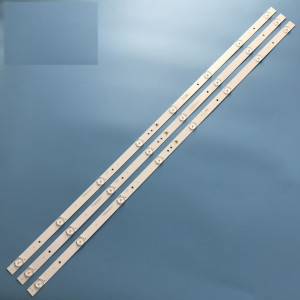 Set barete led TV Haier, Sanyo, Vortex 43 inch 43BS3700, K433030T030864J Rev 1.1W, 3*8 led