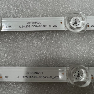 Set barete led tv Hisense THOMSON 43 inch 43A7100F, 43A7120F, SVH425A09, CRH-BX43X1U813030T021198S-REV1.1; 2 x 11 led, 3V, 780mm