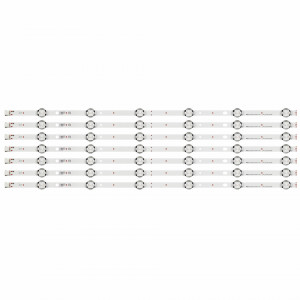 Set barete led tv VESTEL, TELEFUNKEN 55 inch VESTEL_V15_55inch_FHD_ REV0.6 VES550UNDS-2D-N11, N12, 7A x 6 led, 3V, 533mm
