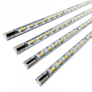 Set barete TCL Thomson Konka 50" LED50R5100DE t50e80dhu LE50D8800 V500H1-LS5-TLEM4 V500H1-LS5-TREM4, 2x28 led