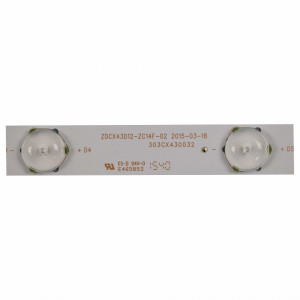 Barete led tv SMART TECH , TCL 43 inch LE -4317S ZDCX43D12-ZC14F-02 2015-03-18 303CX430032 4 barete de 12 leduri