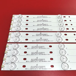 Set barete LED AKAI 55'' TV AKTV551 JS-D-JP5520-A41EC B51EC C51EC (60416) MS-L0956 6V; 4A+2B+4C