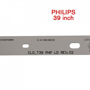 Set barete led Philipps 39 inch 39PFL4398H, 39PFL3088H CLO-T39 PHP LD REV.0.2 , 3 barete x 6 led
