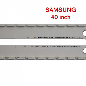 Set barete led Samsung 40 inch 40ES 2D 2012SVS40 7032NNB LEFT56, 2012SVS40 7032NNB RIGHT56 2 barete 56 leduri 6pini