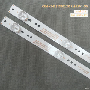 Set barete led tv Vortex Proscan, Konka, UTOK, CRH-K243535T020557M, U24HD2A, led24e330c, 2x5led