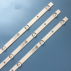 Set barete led tv Hitachi UTOK 43 inch 43G31 U43HD2 ZX43ZC332M08 A1 V0; 3 x 8 leduri, 3V, 820mm