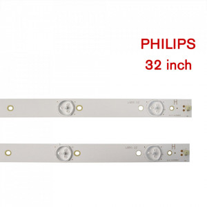 Set barete led tv Philips 32 inch, 320TT09 V6, 32PHG4109/78 32PHH4109/88 32PFG4109, 2 barete 6 leduri