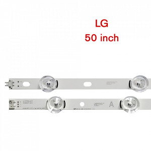 Set barete led LG 50 inch 50LB650V, 50LB6300 LG Innotek DRT 3.0 50" _A/B 6916L-1735A, 1736A, 1978A 5 barete x 5led+ 5 barete x 4 led