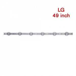 Set barete led tv LG 49 inch , V17 49 R1 L1, 4 barete 6 leduri