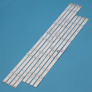 Set barete led tv LG 49inch NC490DGG-AAGX1 GAN01-1380A-P1 NC490DGG-ABFX3 GAN01-1317A-P1 4*(4led+5led) 445mm+554mm 3v