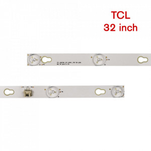 Set barete led tv TCL 32 inch 32S3750 TOT_32D2700 2X7_3030C_7S1P, 2 barete de 7 leduri
