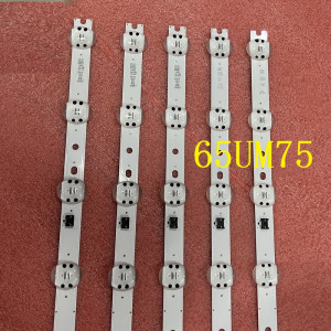 Set barete led tv LG 65 inch LG 65'' Trident 65UM75_REV01 SSC-Y19-TRIDENT-65UM75 LG 65UM7610PLB 65UM671COSB 65UM7520PSB 65UM7650PCB 65UN8100PLB 65UM7510PLA HC650DQG-SLXA2-A141 5*9LED (6V) 725mm