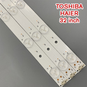 Set barete led tv Toshiba, HAIER, 32 inch, LED315D10-07 B 30331510219 , 3 barete 10 leduri