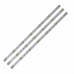 Set barete led tv Vortex LED-V32ZH8DC SZ32D07-ZC14F-02 G01-315-BK071 OD315D07-ZC15F-01 3 x 7 led, 6V, 598mm