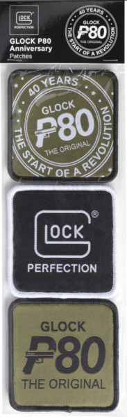 Set 3 petice GLOCK P80