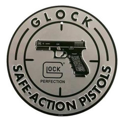 Semn aluminiu "Safe Action"