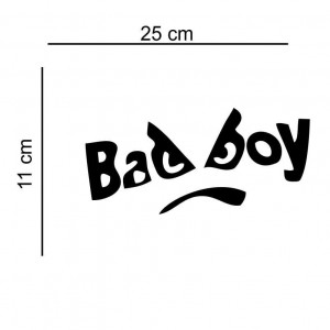 Sticker auto Bad Boy