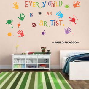 Sticker perete Every Child is an Artist