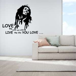 Sticker perete Bob Marley