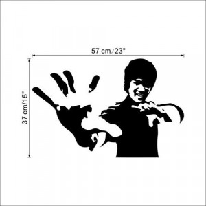 Sticker perete Bruce Lee 57 x 37 cm