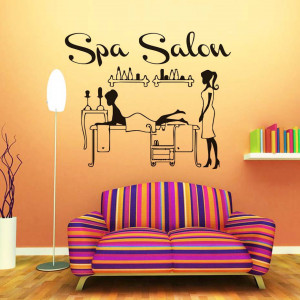 Sticker perete Spa Salon