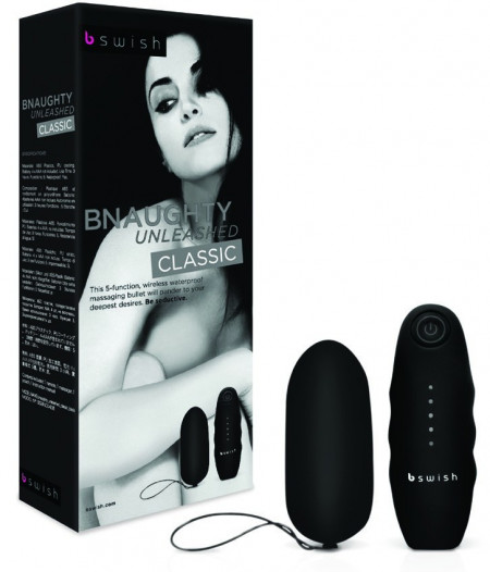 Ovo Vibratorio Classico Bnaughty Preto
