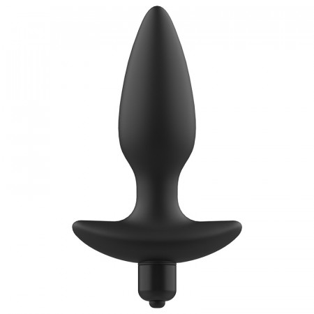 Toys Toys Anal Plug Massager Com Vibração Preto