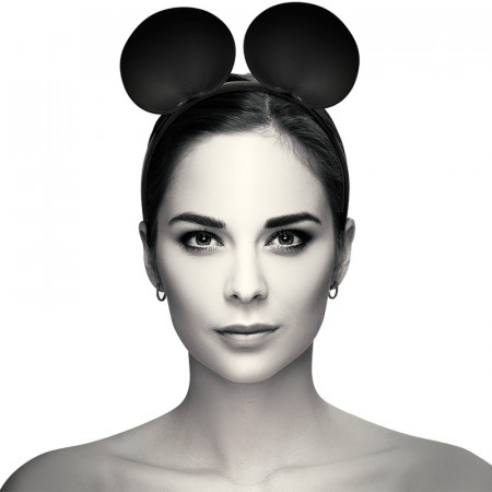 Coquette Chic Desire Headband Com Mouse Ears