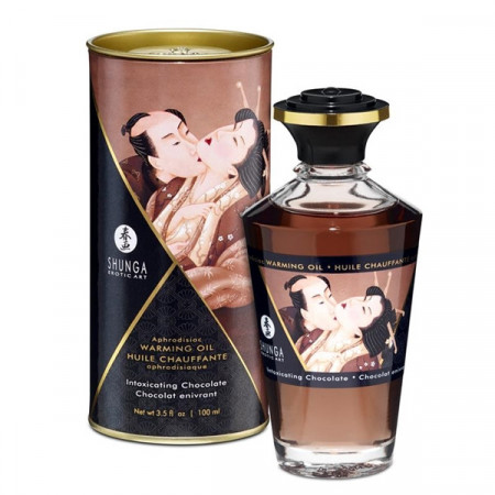 Óleo Massagem Afrodisíaco Shunga Chocolate 100 ml