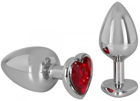 Plug You2Toys Diamante Cristal Médio Vermelho