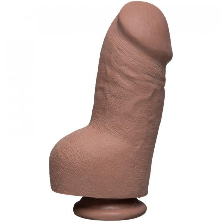 Doc Johnson Fat D 14Cm Com Esferas -Ultraskyn Caramel