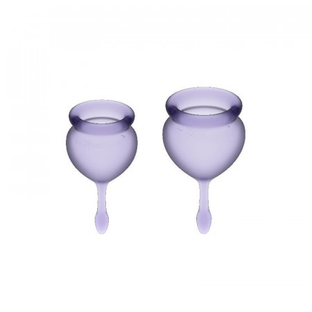 Satisfyer Sentir Bom Menstrual Cup Roxo 15 + 20Ml