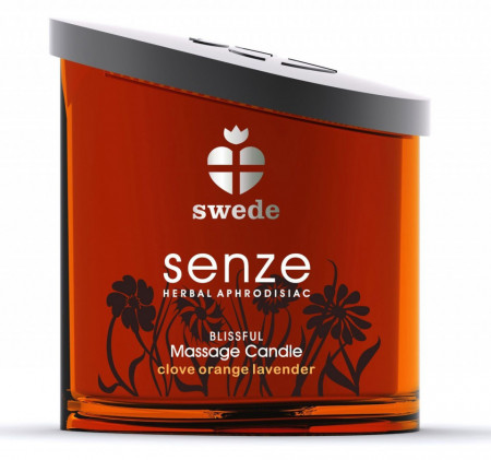 Vela de Massagem Swede Senze Blissful aroma Laranja e Lavanda