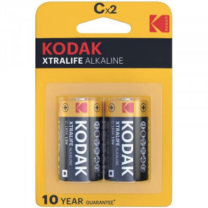 Baterias Alcalinas Kodak Xtralife Cx 2 Unidades