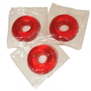 Cockring Gummy com sabor a cereja