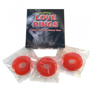 Cockring Gummy com sabor a cereja