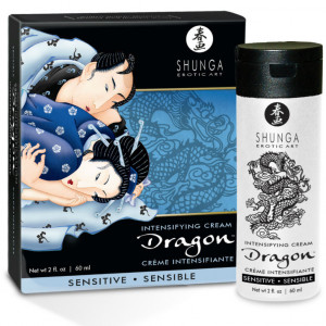 Cremes Sensíveis A Dragão Shunga Para Casal