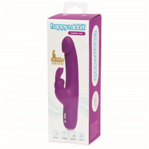 Feliz Coelho Realístico Slimline Curva Recarregável Roxo