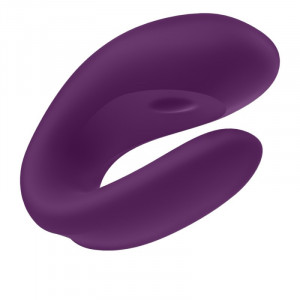 Vibrador Satisfyer Double Joy Violeta
