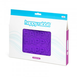 Estojo De Armazenamento De Coelho Feliz Roxo Grande