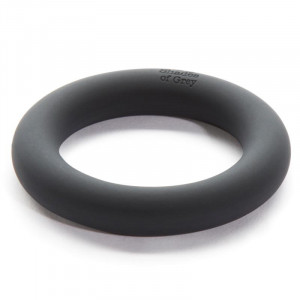 Fifty Shades Of Grey Anel De Silicone Cinza