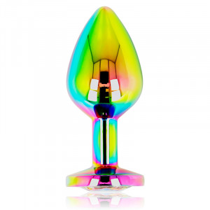 OHMAMA Plug Anal Círculo Iridescent Médio