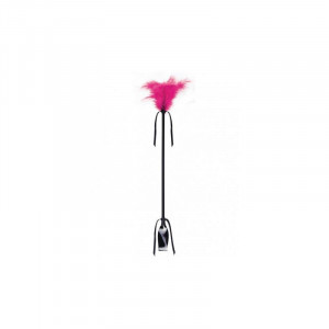 Secretplay Fusta & Pluma Negro Y Fucsia