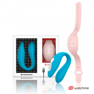 Wearwatch Dual Pleasure Wireless Technology Watchme Indigo / Rosoral